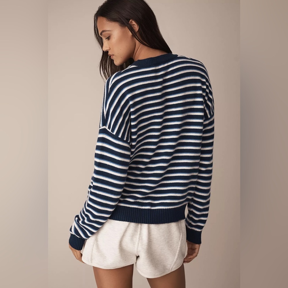 NWT! Anthropologie Sundry Lace-Up Sweater - Size XL 🍁 - Picture 2 of 8